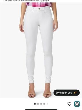 HUE White Women’s Jeggings